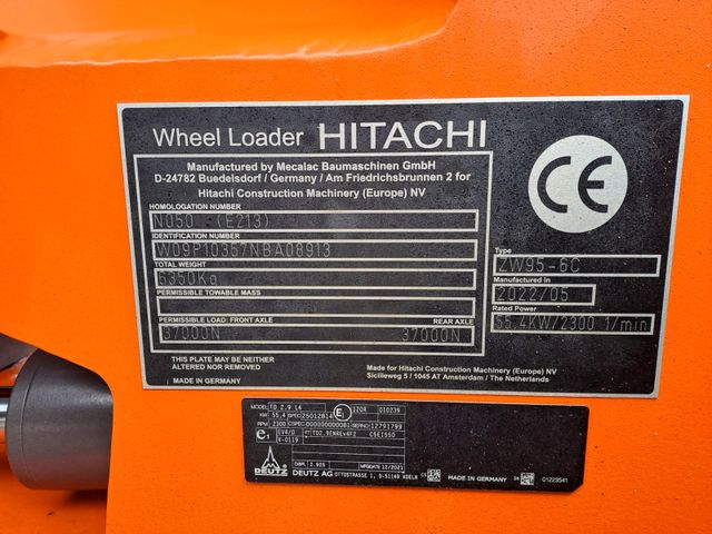 Hitachi - ZW95-6C Radlader - Bild 9